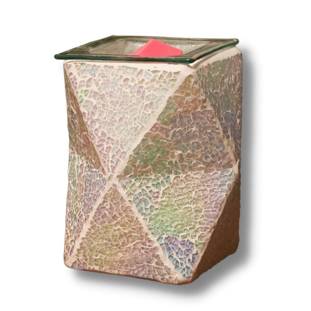 Sense Aroma Pearl Crackle Geometric Electric Wax Melt Warmer Extra Image 1